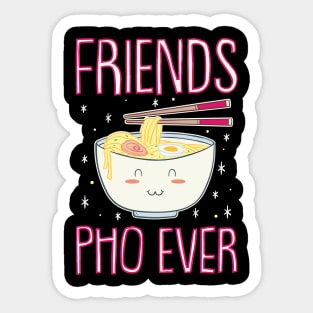 Anime Kawaii Ramen Sticker